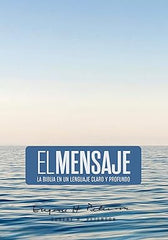Biblia Ocean Blue Tapa dura - El Mensaje