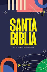 Biblia Revisión 2022, tamaño manual, tapa rústica, azul juvenil -  NVI