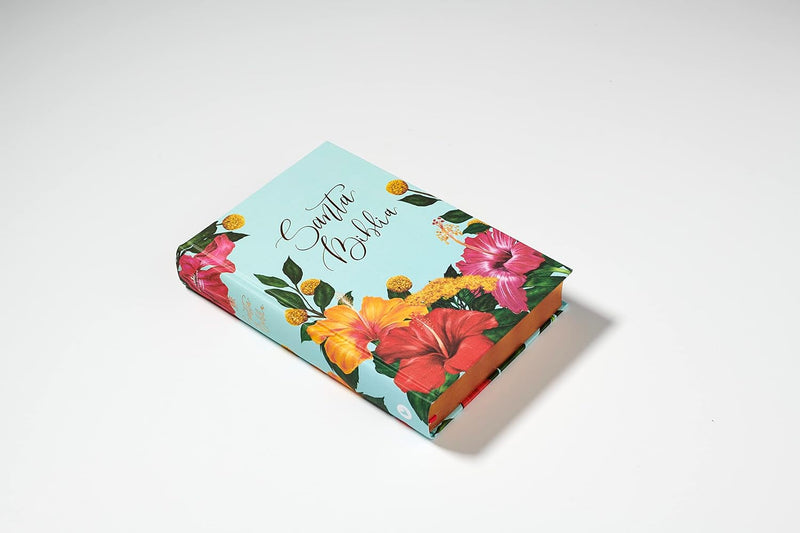 Santa Biblia Edición Artística - Reina Valera 1960 - Tapa Dura/Tela Floral