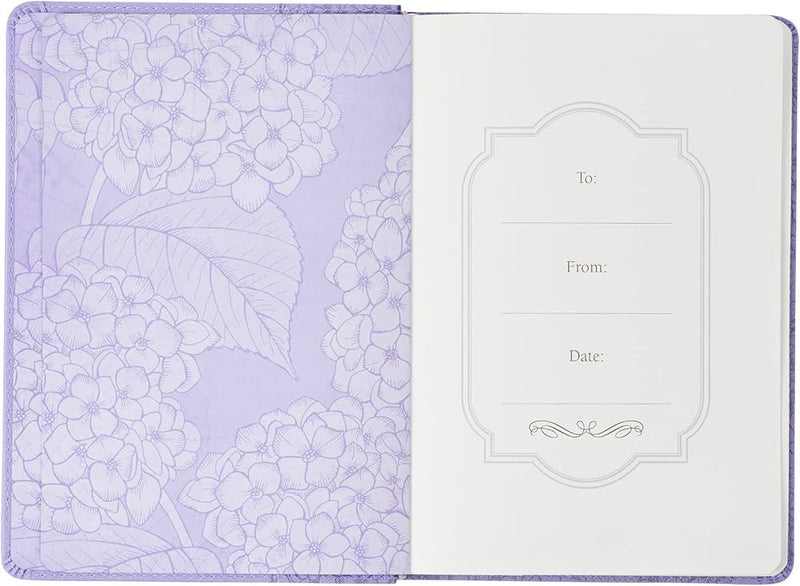 Agenda de lujo By grace you have been saved Efesios 2:8 - Lila