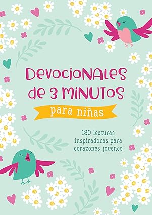 Libro Devocionales de 3 minutos para niñas