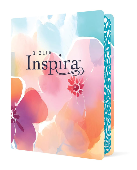 Biblia Inspira Paraíso Floral - Tapa Dura NTV con Filament