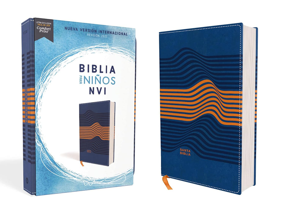 Biblia para Niños, revisión 2022, color azul - NVI