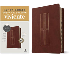 BIBLIA ULTRAFINA NTV CON FILAMENT SENTIPIEL, CAFÉ CON ÍNDICE