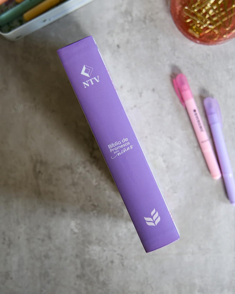 Biblia de Promesas para niñas, tapa dura- NTV