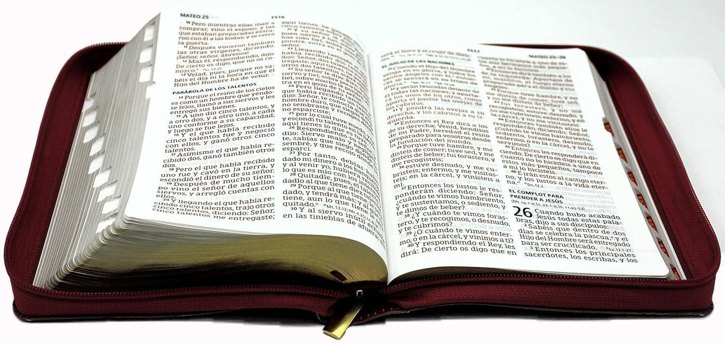 Biblia para mujeres,lLetra gigante tamano manual con Cierre e Índice - RVR 1960