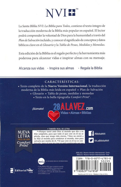 Santa Biblia, la Biblia para todos - NVI