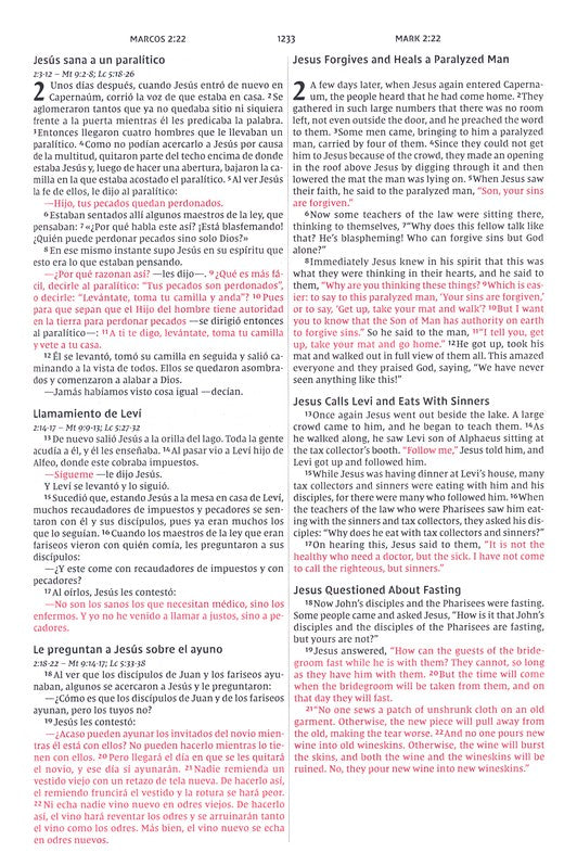 Biblia bilingüe tapa dura - NVI/NIV