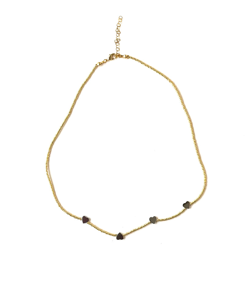 Collar Corazones