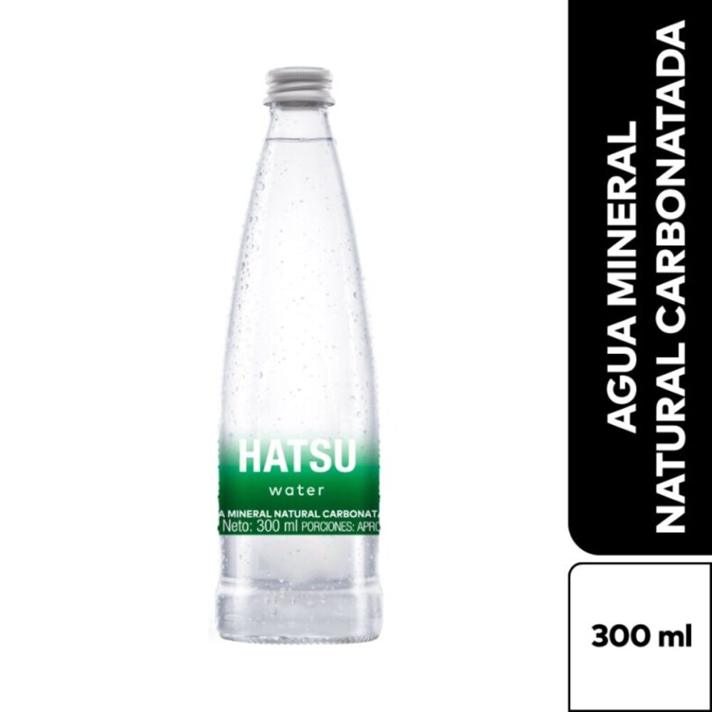 Botella de agua con gas Hatsu 300 ml