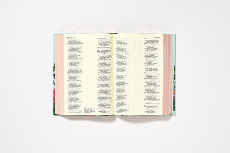 Santa Biblia Edición Artística - Reina Valera 1960 - Tapa Dura/Tela Floral