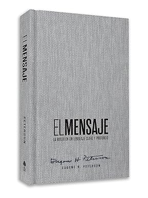 Biblia , Gris Tela, Tapa dura-  El Mensaje