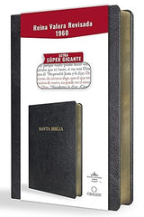 Biblia letra súper gigante, símil piel negro - RVR 1960
