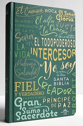 Biblia Nombres de Dios, letra grande, tamaño manual - RVR 1960