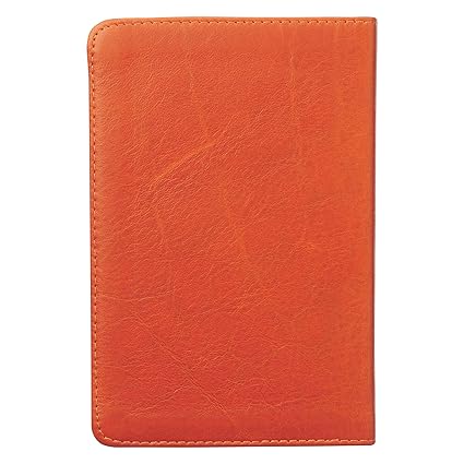 Agenda de lujo Be still and know - Naranja