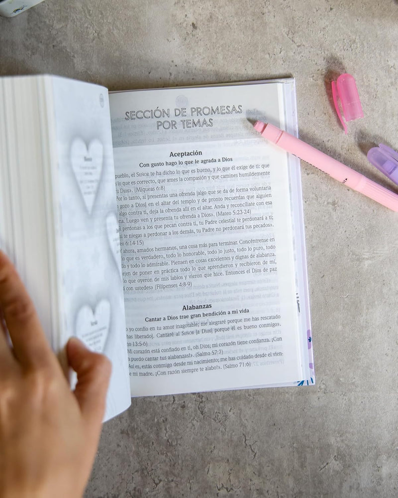 Biblia de Promesas para niñas, tapa dura- NTV