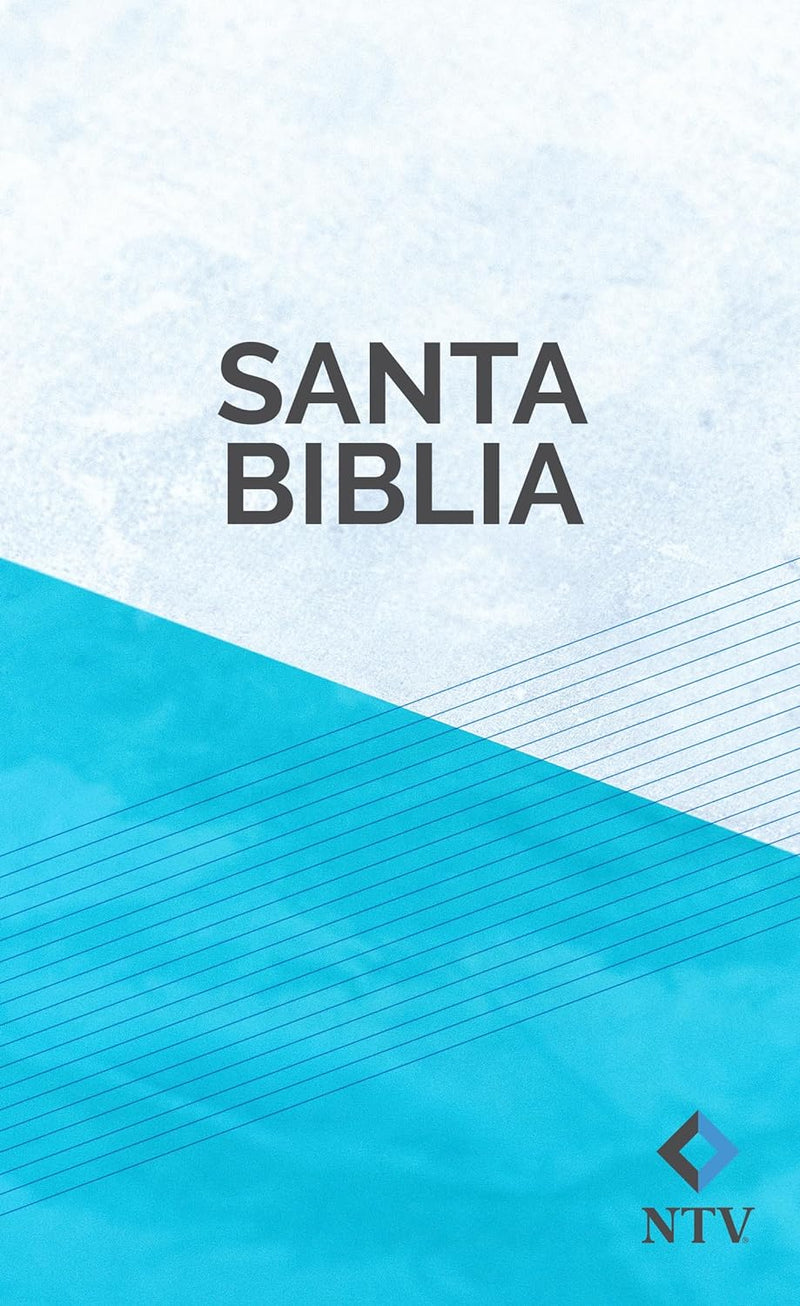 Biblia económica NTV azul tapa rústica edición semilla