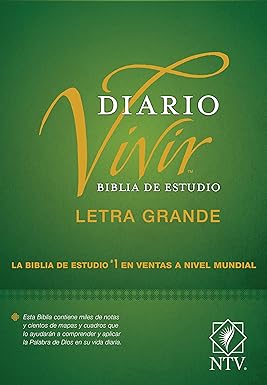 Biblia de estudio del diario vivir, letra grande - NTV