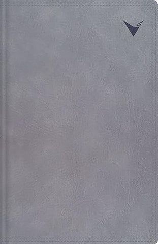 Biblia de Estudio NBLA, Leathersoft, Gris, Interior a Dos Colores