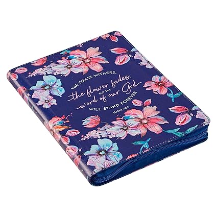 Agenda de lujo The word of God Isaías 40:8 - Morado