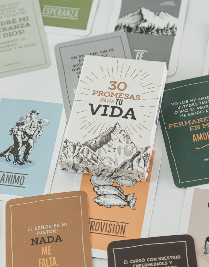 30 Promesas para tu Vida - Caja de Versículos