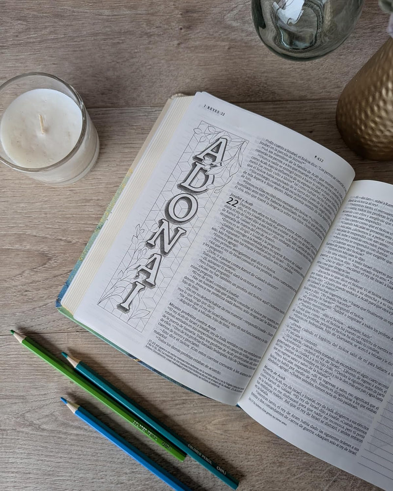 BIBLIA INSPIRA CON FILAMENT COLOR ORO - NTV