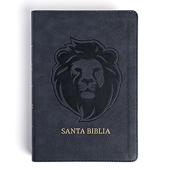 Biblia letra grande tamaño manual edición especial, ceniza, símil piel - RVR 1960