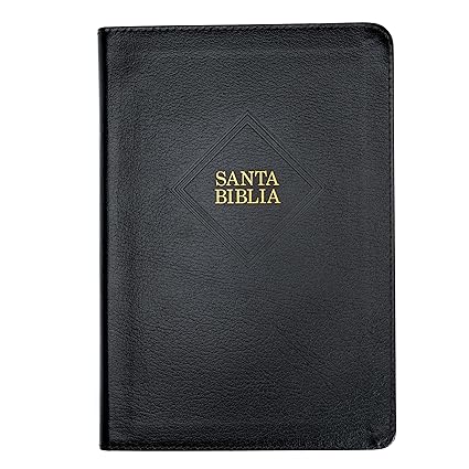 Santa Biblia letra gigante, negro piel fabricada - RVR 1960