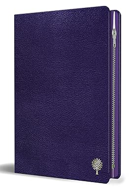 Biblia letra grande con cierre morada - RVR 1960
