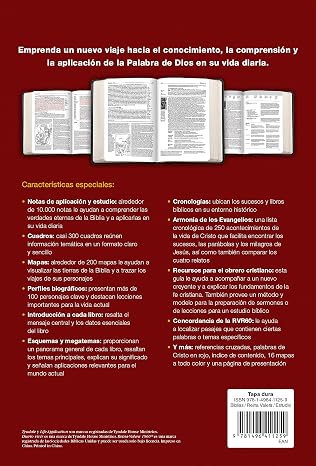 Biblia de estudio del diario vivir, tapa dura - RVR 1960