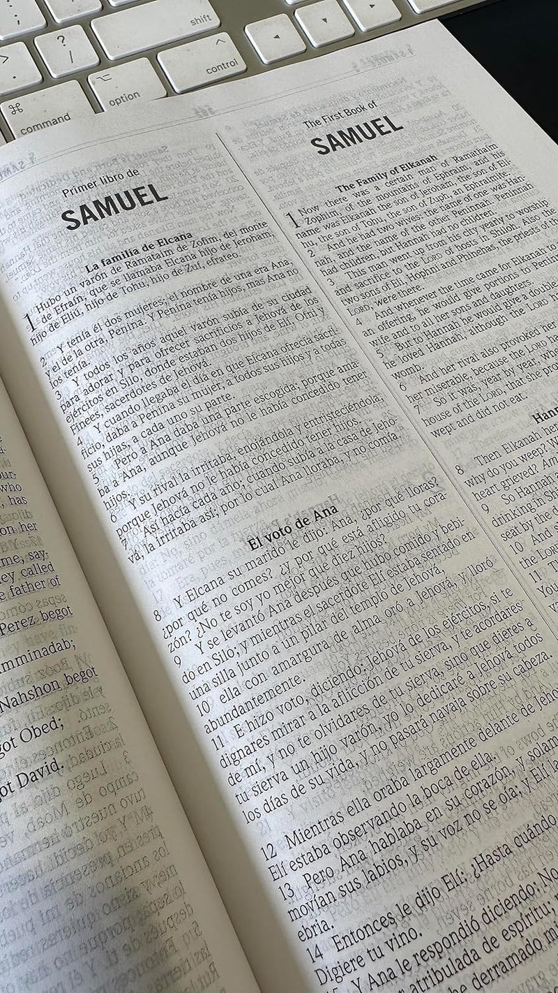 Biblia bilingüe tapa dura - RVR 1960/NKJV