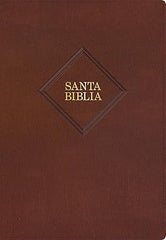 Biblia letra supergigante edición 2023, marrón piel fabricada - RVR 1960