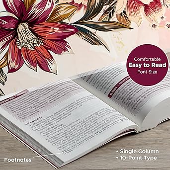 Biblia Devocional diaria para mujeres, color rosa, NLT