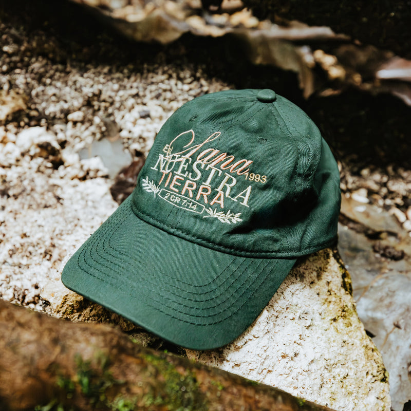 Gorra color verde - Sana nuestra tierra