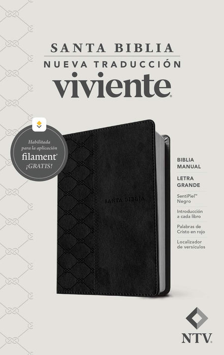Biblia Manual Letra Grande - NTV con Filament