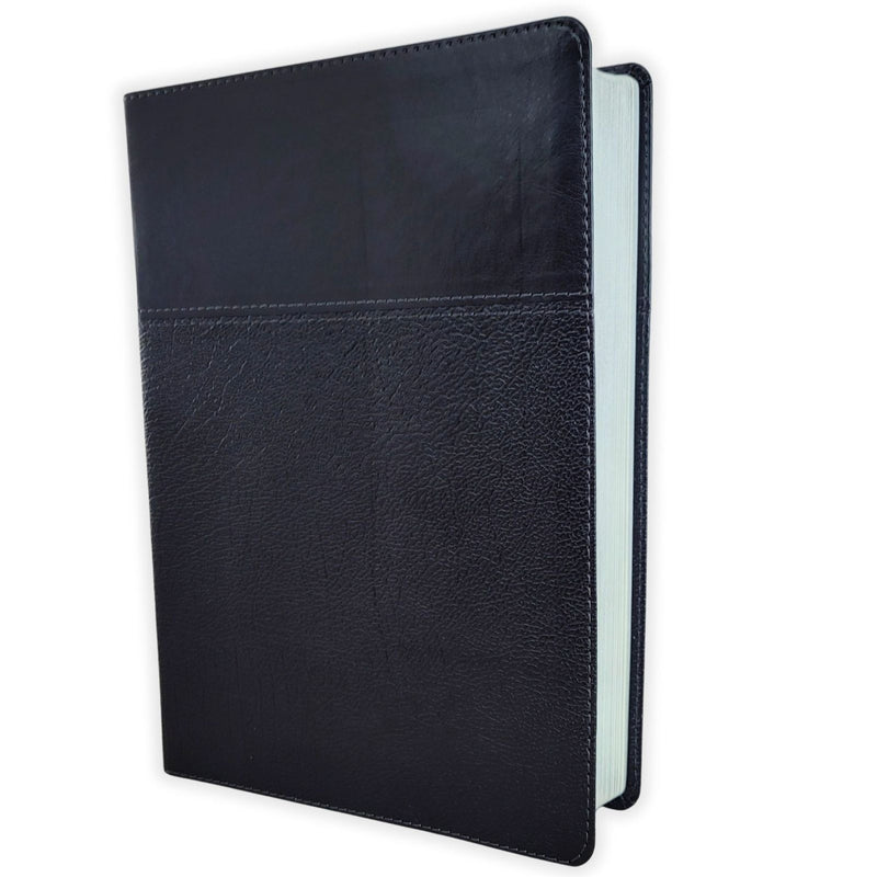 Biblia de estudio Ryrie, ampliada dúo tono negro - RVR 1960
