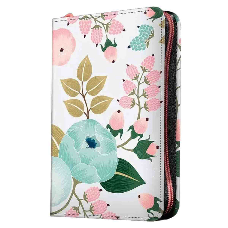 Santa Biblia Edición Ziper Flores - NTV | Portátil y Resistente