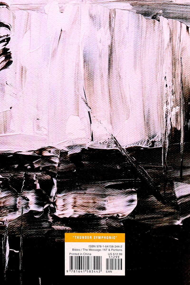The Message of Psalms: Premier Journaling Edition, thunder symphonic cover