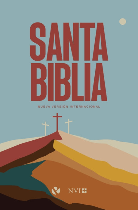 Biblia revisión 2022, tamaño manual, tapa rústica, cruz -  NVI