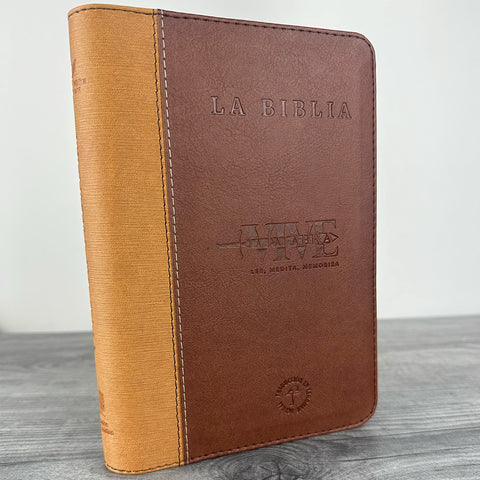 BIBLIA CAFÉ VIVE LA PALABRA, LETRA GRANDE CON CIERRE - TLA