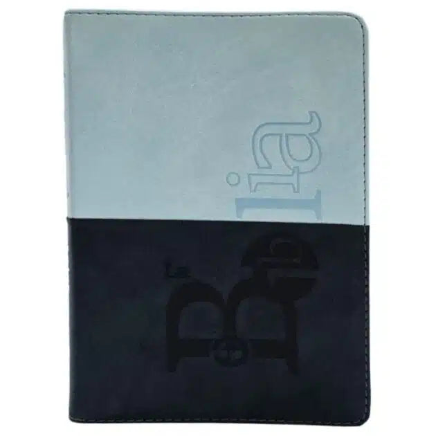 BIBLIA TIPO AGENDA, COLOR AZUL, LETRA GRANDE - TLA