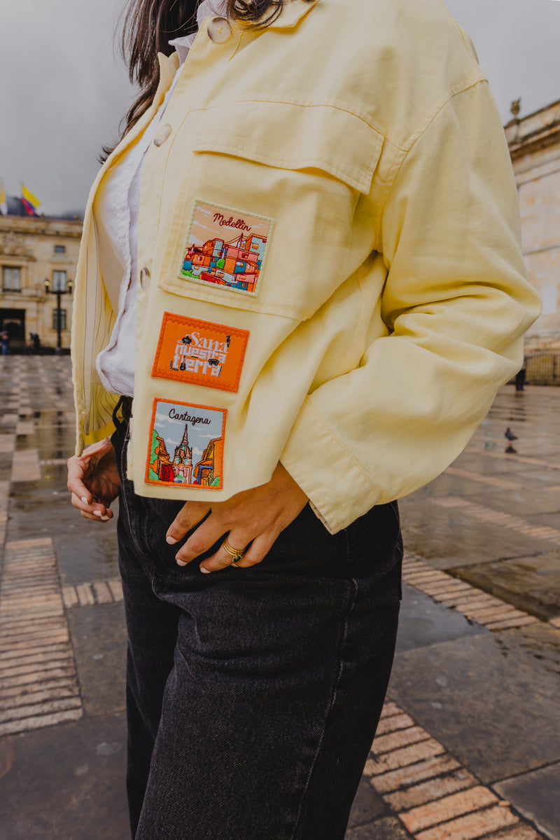 Parches para ropa - Sana nuestra tierra