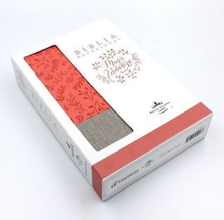 Biblia devocional mujer verdadera, imitación piel rosa y gris - RVR 1960