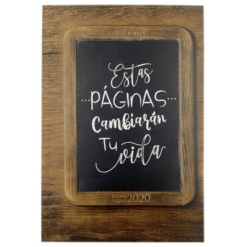 RVR2020 Biblia reina valera 2020 ultra fina letra Grande tamaño Manual - ECO