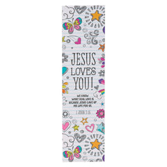 Separador para libros, Jesus loves you
