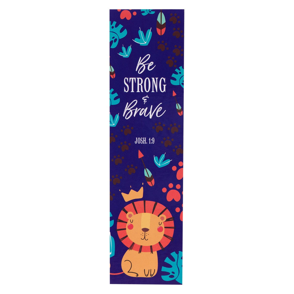Separador para libros, Be strong and brave