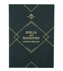 Biblia del ministro, edición ampliada, caoba piel fabricada - RVR 1960