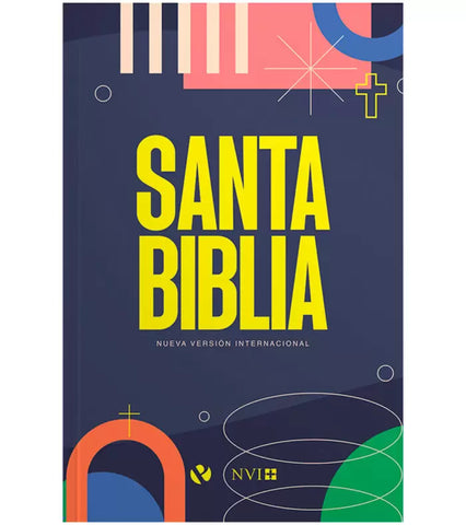 Santa Biblia 2022, ultrafina tapa dura, azul - NVI