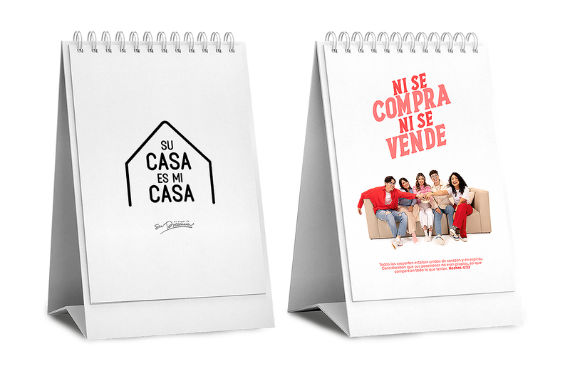 Calendario 2025 - El Lugar de Su Presencia