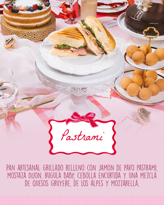 Panini de Pastrami- Edición Navideña